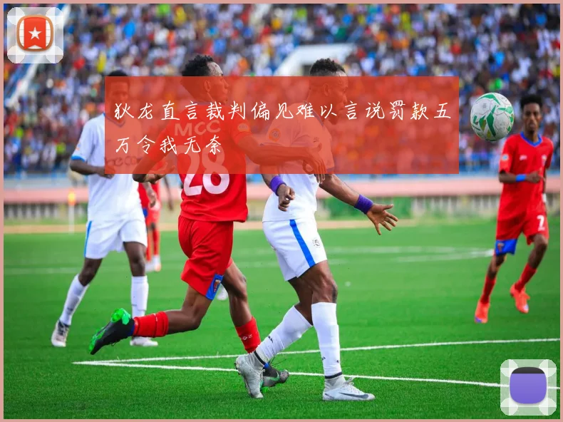 狄龙直言裁判偏见难以言说罚款五万令我无奈
